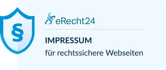 eRecht24-Siegel: Impressum für rechtssichere Webseiten